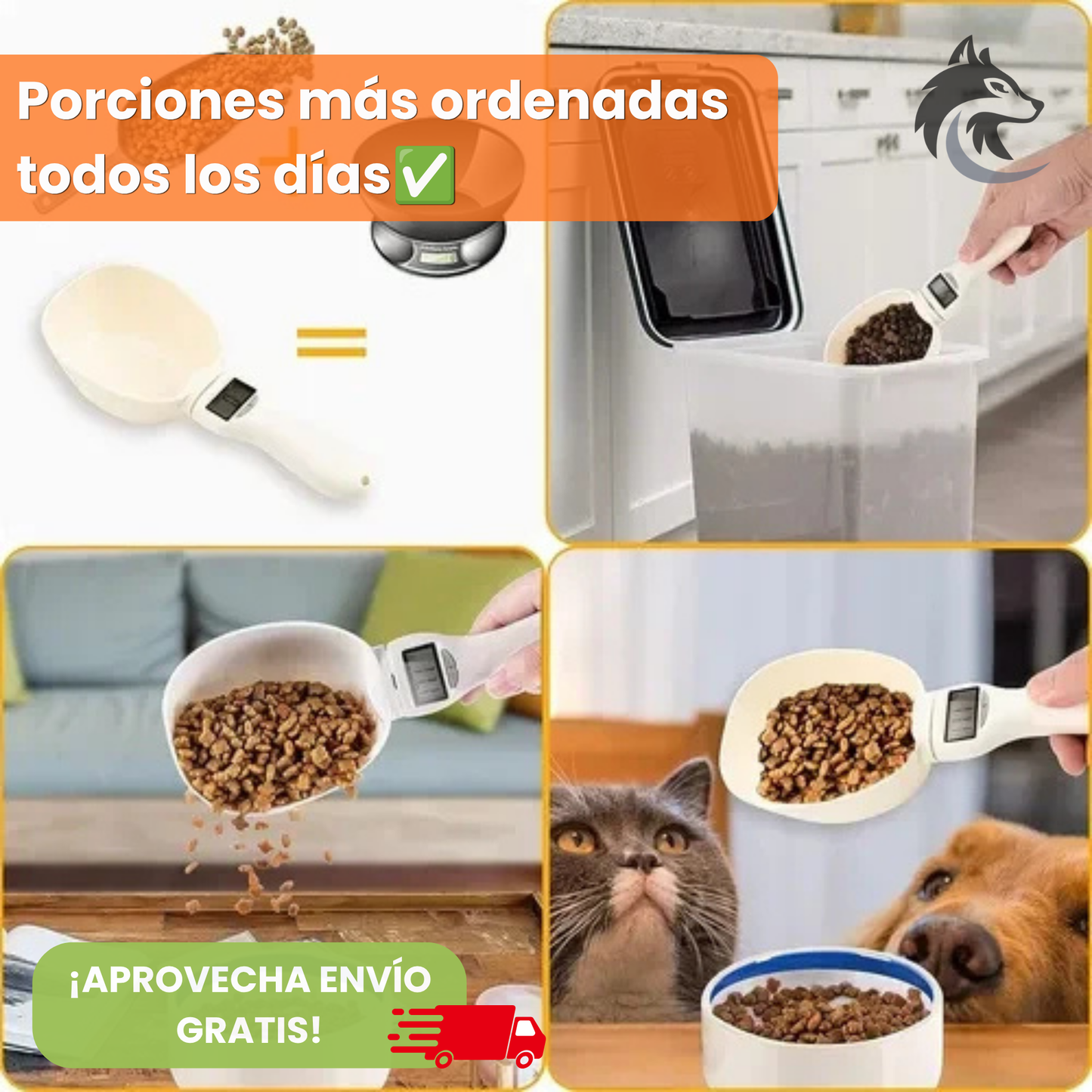 Cuchara Báscula Mascota