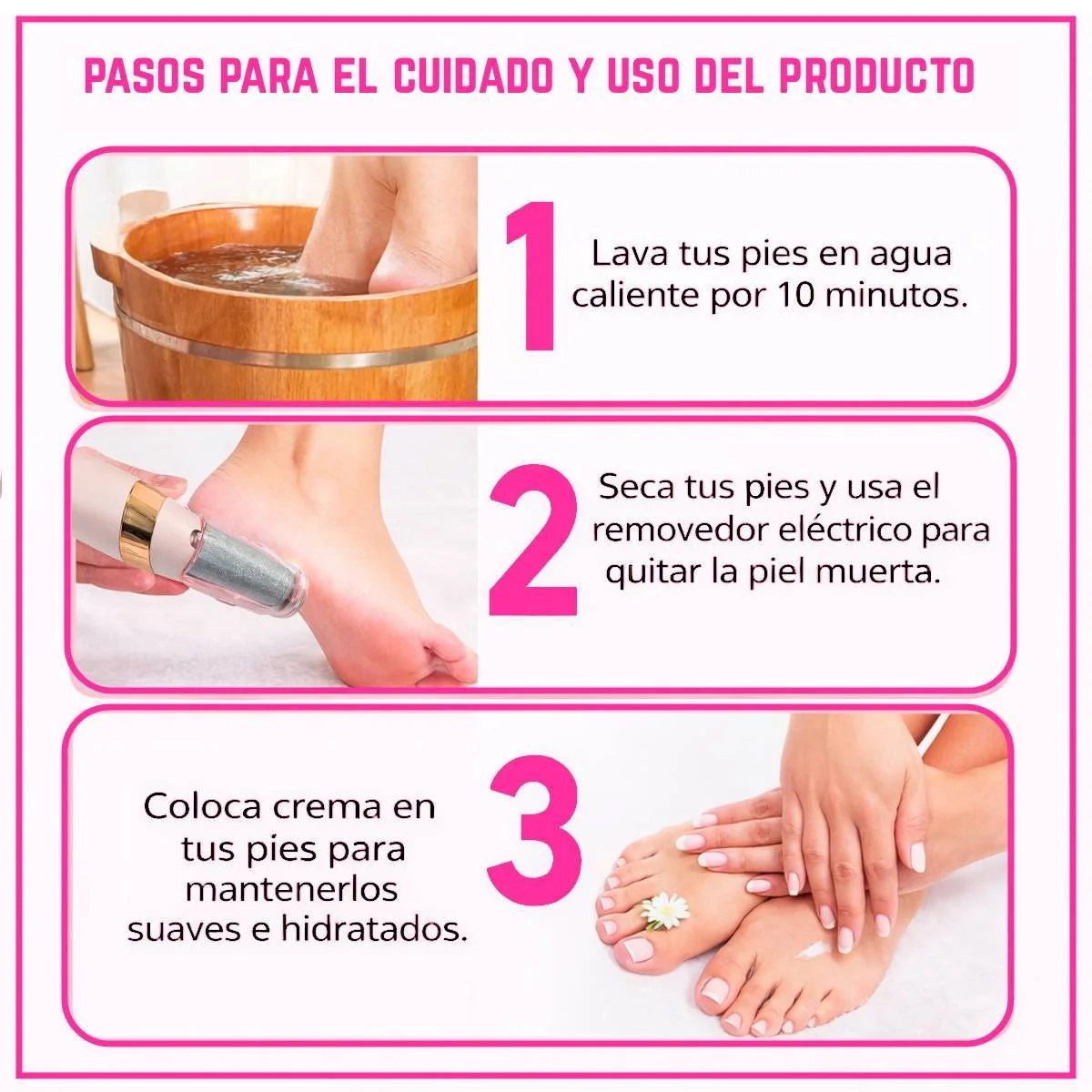 Removedor Callos Eléctrico