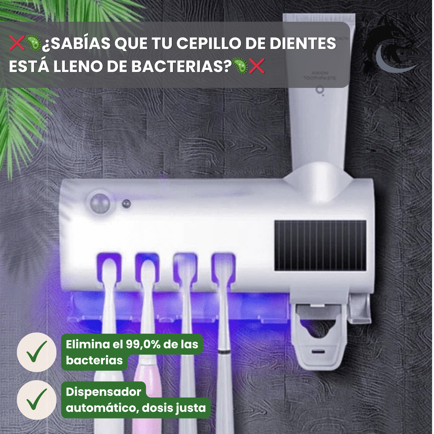 Esterilizador UV Cepillo De Dientes