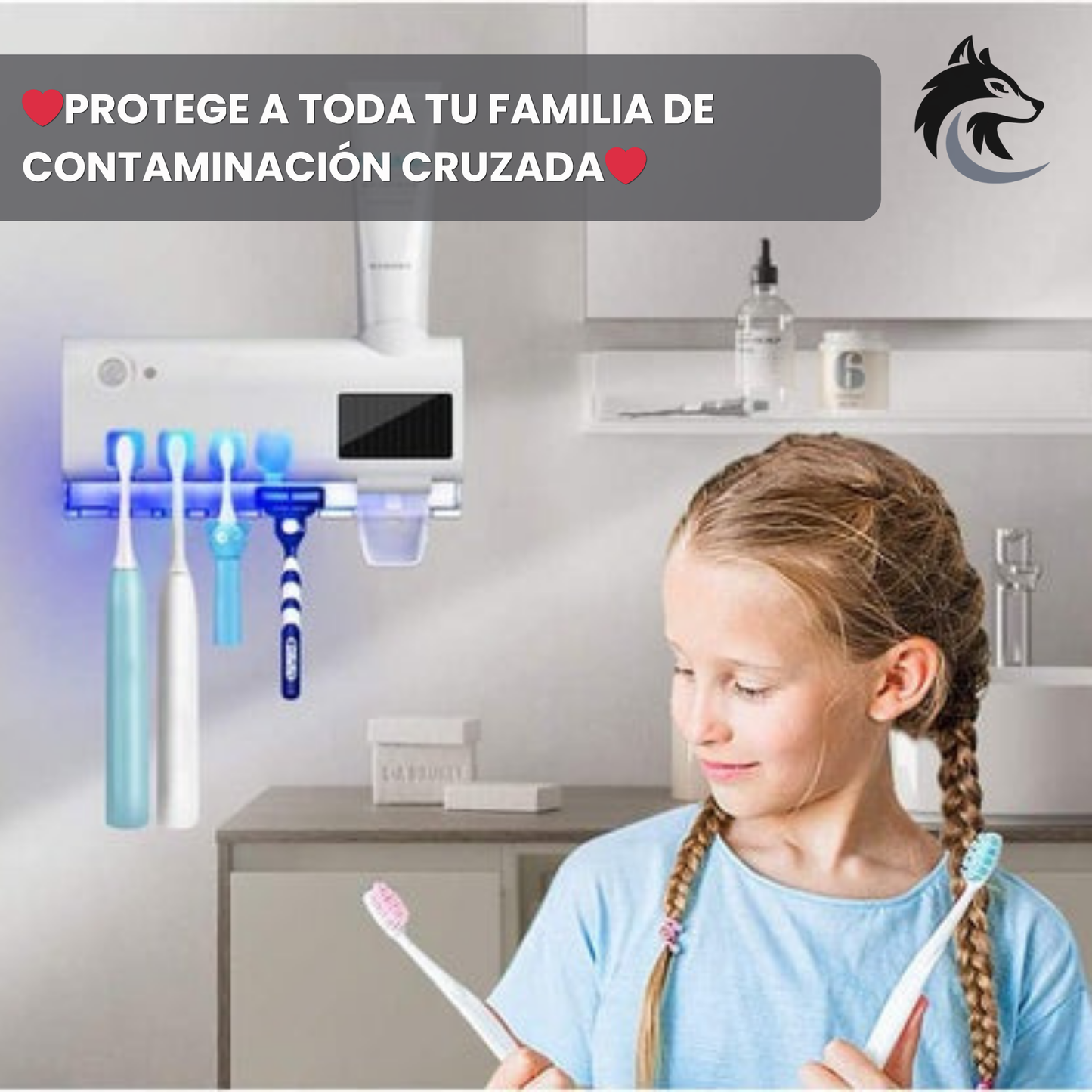 Esterilizador UV Cepillo De Dientes