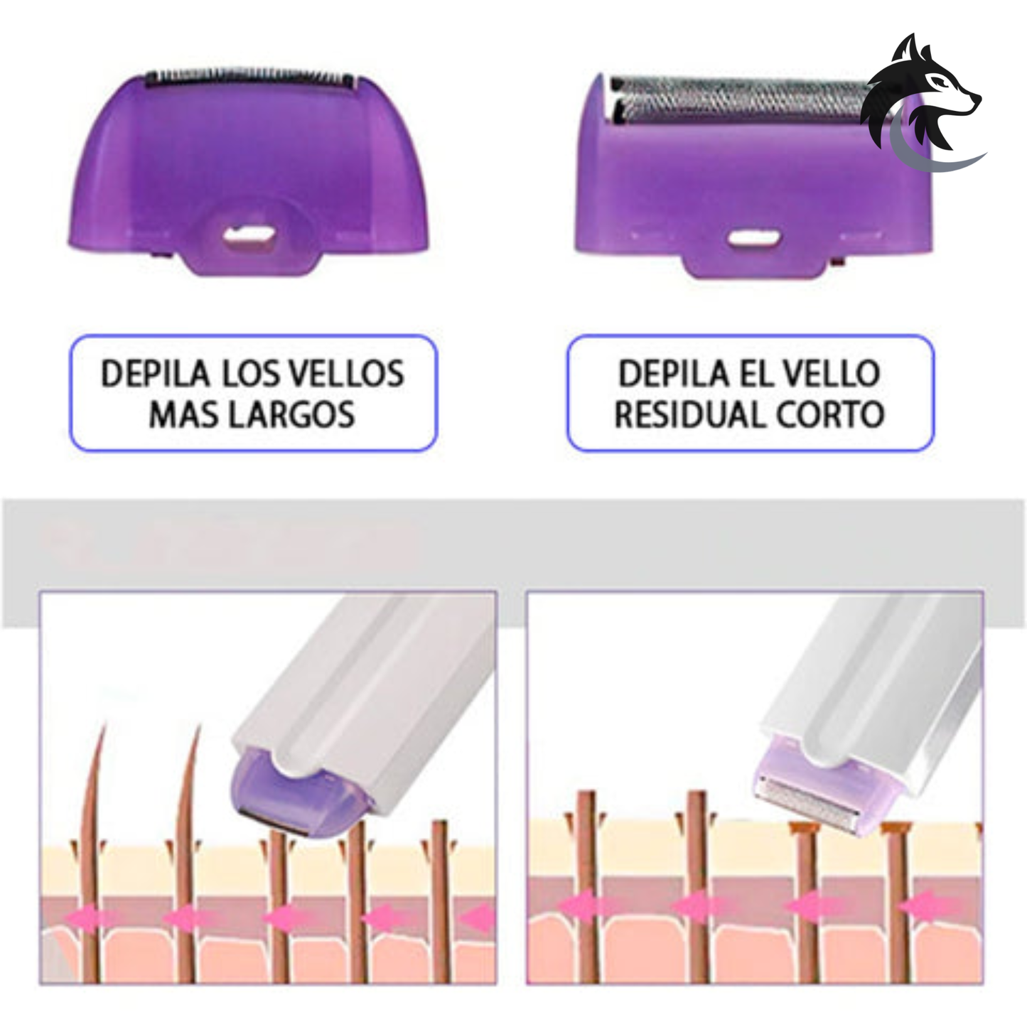 Depiladora Yes Inalámbrica Recargable