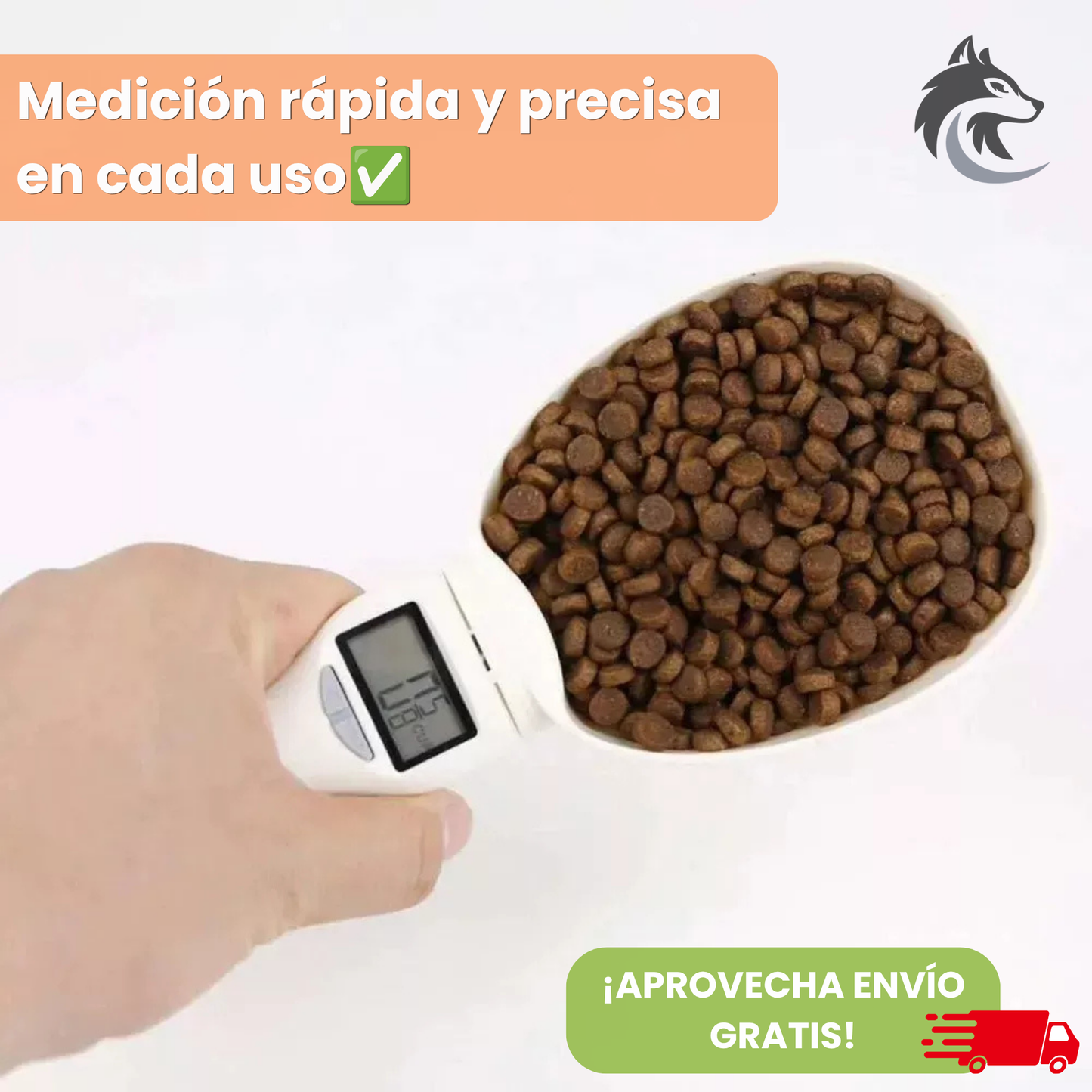 Cuchara Báscula Mascota