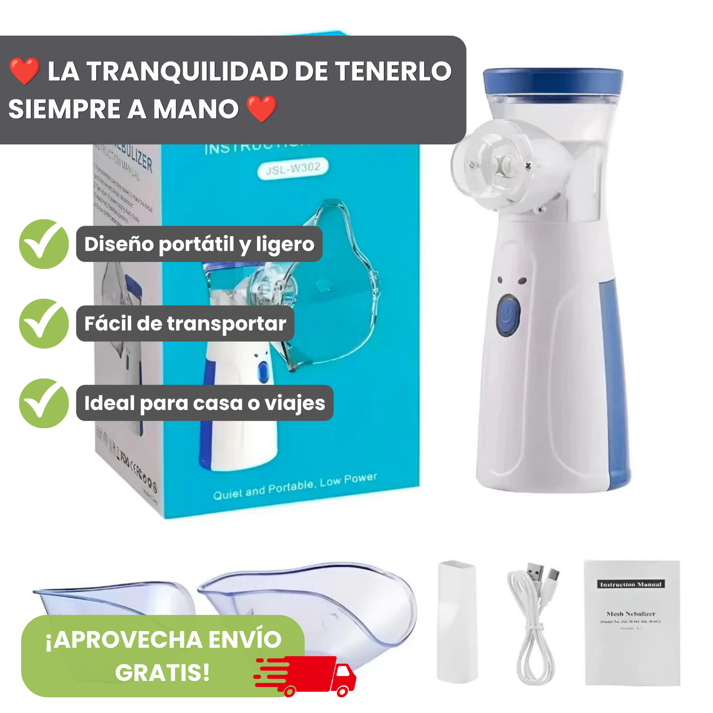 Nebulizador Portátil